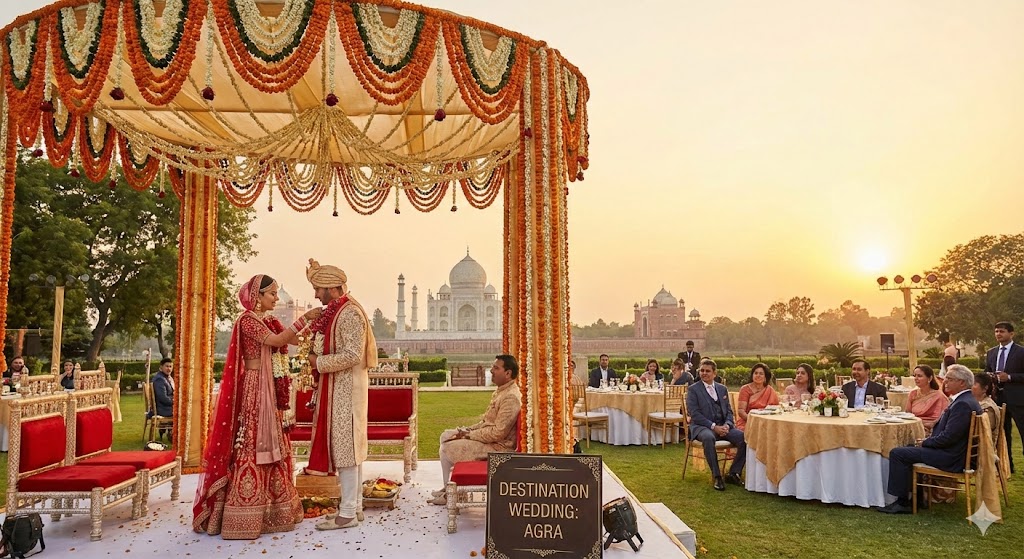 Destination Wedding in Agra: A Love Story Set in Stone